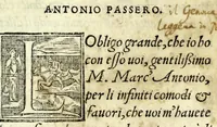 An illustration from La trinvtia : comedia (1549)