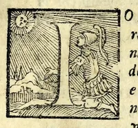 An illustration from La trinvtia : commedia (1593)