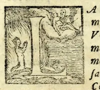 An illustration from La trinvtia : commedia (1593)