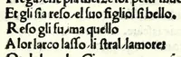 An illustration from Laude delle donne bolognese (1514)