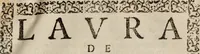 An illustration from Laura de Anfriso (1628)