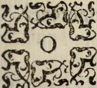 An illustration from Laura de Anfriso (1628)
