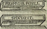 An illustration from Laurentii Pignorii Patauini De seruis, et eorum apud veteres ministerijs, commentarius : in quo familia, tum urbana, tum rustica, ordine producitur & illustratur (1656)