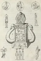 Picture 9 of 18 from Laurentii Pignorii Patavini Mensa Isiaca : qua sacrorum apud Aegyptios ratio & simulacra subjectis tabulis aeneis simul exhibentur & explicantur : accessit ejusdem authoris de Magna Deum Matre discursus, & sigillorum, gemmarum, amuletorum aliquot figurae & earundem ex Kirchero Chifletioque interpretatio : nec non Jacobi Philippi Tomasini Manus aenea, & de vita rebusque Pignorii dissertatio. (1669), leaf 130