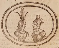 An illustration from Laurentii Pignorii Symbolarum epistolicarum liber : in quo nonnulla ex antiquitatis iuris ciuilis et historiae penu depromuntur & illustrantur multaque auctorum loca emendantur & explicantur (1628)