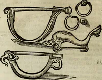 An illustration from Laurentij Pignorij Patavini De servis, et eorum apud veteres ministerijs commentarius : in hac ultima editione pro rerum diversitate discretus in capita additis titulis denotata : accessit, Symbolarum epistolicarum liber (1694)