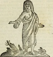 An illustration from Laurentij Pignorij Patavini De servis, et eorum apud veteres ministerijs commentarius : in hac ultima editione pro rerum diversitate discretus in capita additis titulis denotata : accessit, Symbolarum epistolicarum liber (1694)