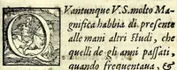 An illustration from La vedova : commedia facetissima (1592)