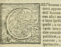 An illustration from La veglia : dialogo (1690)