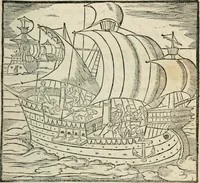 An illustration from La venerie de Jacques du Fouilloux, gentil-homme, seigneur dudit lieu, pays de Gastine, en Poitou; ... avec plusieurs receptes et remedes pour guerir les chiens de diverses maladies; plus, l'Adolescence de l'autheur (1562)
