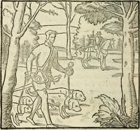 Picture 34 of 57 from La venerie de Jacques du Fouilloux, gentil-homme, seigneur dudit lieu, pays de Gastine, en Poitou; ... avec plusieurs receptes et remedes pour guerir les chiens de diverses maladies; plus, l'Adolescence de l'autheur (1562), leaf 131