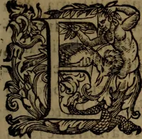 An illustration from La vera dichiaratione di tutte le metafore, similitudini, & enimmi de gl'antichi filosofi alchimisti, tanto caldei & arabi, come greci & latini, vsati da loro nella descrittione, & compositione dell' oro potabile, elissire della vita, quinta essenza, & lapis filosofico : oue con vn breve discorso della generatione de i metalli, & quasi di tutte l'opere di natura, secondo i principij della filosofia, si mostra l'errore, & ignoranza (per non dir l'inganno) di tutti gl'alchimisti moderni (1587)