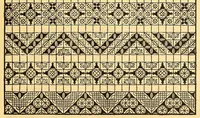 An illustration from La vera perfezione del disegno per punti e recami; riproduzione della edizione di Venezia del 1561 dall'esemplare della Biblioteca Corsiniana in Roma (1909)