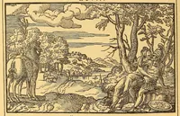 An illustration from La vera perfezione del disegno per punti e recami; riproduzione della edizione di Venezia del 1561 dall'esemplare della Biblioteca Corsiniana in Roma (1909)