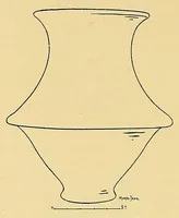 An illustration from La verrerie en Gaule sous l'Empire romain; essai de morphologie et de chronologie (1913)