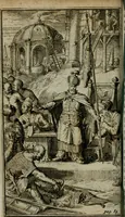 An illustration from La vie de Mahomet : où l'on découvre amplement la verité e l'imposture (1698)