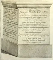 An illustration from La Vie de monsieur Des-Cartes (1691)