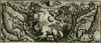 An illustration from La vie de S. Athanase, patriarche d'Alexandrie : divisée en douze livres : qui comprend encore l'histoire de S. Eustathe d'Antioche, de S. Paul de Constantinople, de S. Hilaire de Poitiers, de S. Eusebe de Verceil, des Papes Jules & Libere, & de plusieurs autres Saints; avec la naissance & le progrès de l'Arianisme (1671)