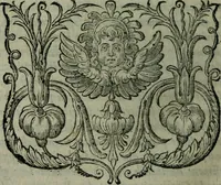 An illustration from La vie de S. Bernard premier abbé de Clairvaux et pere de l'Eglise : divisée en six livres, dont les trois premiers sont traduits du Latin de trois celebres abbez de son temps ... et les trois derniers sont tirez de ses ouvrages (1649)