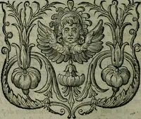 An illustration from La vie de S. Bernard premier abbé de Clairvaux et pere de l'Eglise : divisée en six livres, dont les trois premiers sont traduits du Latin de trois celebres abbez de son temps ... et les trois derniers sont tirez de ses ouvrages (1649)