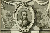 An illustration from La vie des peintres flamands, allemands et hollandois : avec des portraits gravés en taille-douche, une indication de leurs principaux ouvrages, & des réflexions sur leurs différentes manieres (1753)