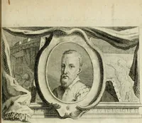 An illustration from La vie des peintres flamands, allemands et hollandois : avec des portraits gravés en taille-douche, une indication de leurs principaux ouvrages, & des réflexions sur leurs différentes manieres (1753)