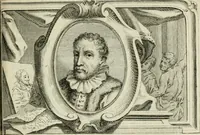 An illustration from La vie des peintres flamands, allemands et hollandois : avec des portraits gravés en taille-douche, une indication de leurs principaux ouvrages, & des réflexions sur leurs différentes manieres (1753)