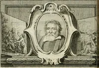 An illustration from La vie des peintres flamands, allemands et hollandois : avec des portraits gravés en taille-douche, une indication de leurs principaux ouvrages, & des réflexions sur leurs différentes manieres (1753)