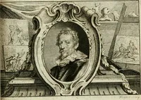 An illustration from La vie des peintres flamands, allemands et hollandois : avec des portraits gravés en taille-douche, une indication de leurs principaux ouvrages, & des réflexions sur leurs différentes manieres (1753)