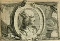 An illustration from La vie des peintres flamands, allemands et hollandois : avec des portraits gravés en taille-douche, une indication de leurs principaux ouvrages, & des réflexions sur leurs différentes manieres (1753)