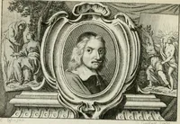 An illustration from La vie des peintres flamands, allemands et hollandois : avec des portraits gravés en taille-douche, une indication de leurs principaux ouvrages, & des réflexions sur leurs différentes manieres (1753)