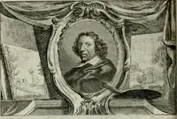 An illustration from La vie des peintres flamands, allemands et hollandois : avec des portraits gravés en taille-douche, une indication de leurs principaux ouvrages, & des réflexions sur leurs différentes manieres (1753)