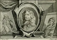 An illustration from La vie des peintres flamands, allemands et hollandois : avec des portraits gravés en taille-douche, une indication de leurs principaux ouvrages, & des réflexions sur leurs différentes manieres (1753)