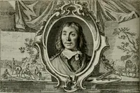An illustration from La vie des peintres flamands, allemands et hollandois : avec des portraits gravés en taille-douche, une indication de leurs principaux ouvrages, & des réflexions sur leurs différentes manieres (1753)