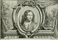 An illustration from La vie des peintres flamands, allemands et hollandois : avec des portraits gravés en taille-douche, une indication de leurs principaux ouvrages, & des réflexions sur leurs différentes manieres (1753)