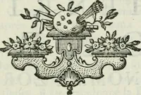 An illustration from La vie des peintres flamands, allemands et hollandois : avec des portraits gravés en taille-douche, une indication de leurs principaux ouvrages, & des réflexions sur leurs différentes manieres (1753)