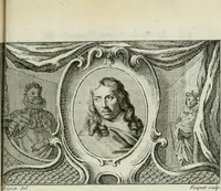 An illustration from La vie des peintres flamands, allemands et hollandois : avec des portraits gravés en taille-douche, une indication de leurs principaux ouvrages, & des réflexions sur leurs différentes manieres (1753)