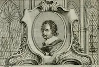 An illustration from La vie des peintres flamands, allemands et hollandois : avec des portraits gravés en taille-douche, une indication de leurs principaux ouvrages, & des réflexions sur leurs différentes manieres (1753)