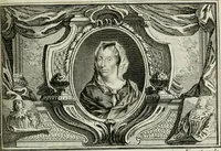 An illustration from La vie des peintres flamands, allemands et hollandois : avec des portraits gravés en taille-douche, une indication de leurs principaux ouvrages, & des réflexions sur leurs différentes manieres (1753)