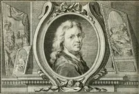 An illustration from La vie des peintres flamands, allemands et hollandois : avec des portraits gravés en taille-douche, une indication de leurs principaux ouvrages, & des réflexions sur leurs différentes manieres (1753)