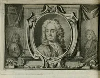 An illustration from La vie des peintres flamands, allemands et hollandois : avec des portraits gravés en taille-douche, une indication de leurs principaux ouvrages, & des réflexions sur leurs différentes manieres (1753)
