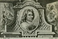 An illustration from La vie des peintres flamands, allemands et hollandois : avec des portraits gravés en taille-douche, une indication de leurs principaux ouvrages, & des réflexions sur leurs différentes manieres (1753)