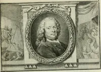 An illustration from La vie des peintres flamands, allemands et hollandois : avec des portraits gravés en taille-douche, une indication de leurs principaux ouvrages, & des réflexions sur leurs différentes manieres (1753)