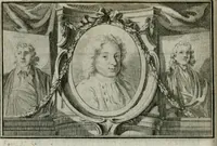 An illustration from La vie des peintres flamands, allemands et hollandois : avec des portraits gravés en taille-douche, une indication de leurs principaux ouvrages, & des réflexions sur leurs différentes manieres (1753)