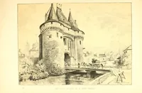 An illustration from La Vieille France, texte, dessins et lithographies: La Touraine (1900)