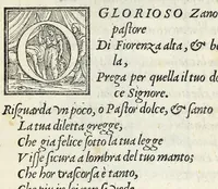 An illustration from La vita di san Zanobi cittadino et vescouo fiorentino (1559)