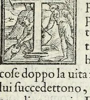 An illustration from La vita di san Zanobi cittadino et vescouo fiorentino (1559)