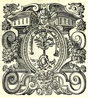An illustration from La vittoria : tragedia (1605)