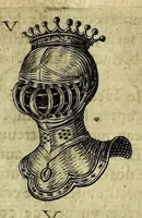 Picture 61 of 105 from La vraye et parfaite science des armoiries, ou, L'Indice armorial de feu maistre Louuan Geliot ... : apprenant et expliquant sommairement les mots & figures dont on se sert au blason des armoiries, & l'origine d'icelles : augmenté de nombre de termes & enrichy de grande multitude d'exemples des armes des familles tant françoise qu'estrangeres, des institutions, des ordres & de leurs colliers, des marques des dignités & charges, des ornemens des escus, de l'office des roys, des herauds, & des poursuiuans d'armes, & autres curiosités despendantes des armoiries ... (1664), leaf 417