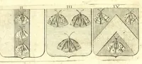Picture 77 of 105 from La vraye et parfaite science des armoiries, ou, L'Indice armorial de feu maistre Louuan Geliot ... : apprenant et expliquant sommairement les mots & figures dont on se sert au blason des armoiries, & l'origine d'icelles : augmenté de nombre de termes & enrichy de grande multitude d'exemples des armes des familles tant françoise qu'estrangeres, des institutions, des ordres & de leurs colliers, des marques des dignités & charges, des ornemens des escus, de l'office des roys, des herauds, & des poursuiuans d'armes, & autres curiosités despendantes des armoiries ... (1664), leaf 565